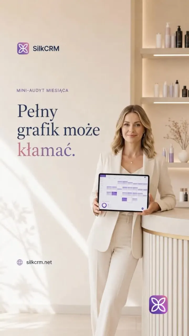 SilkCRM · grafik i raporty